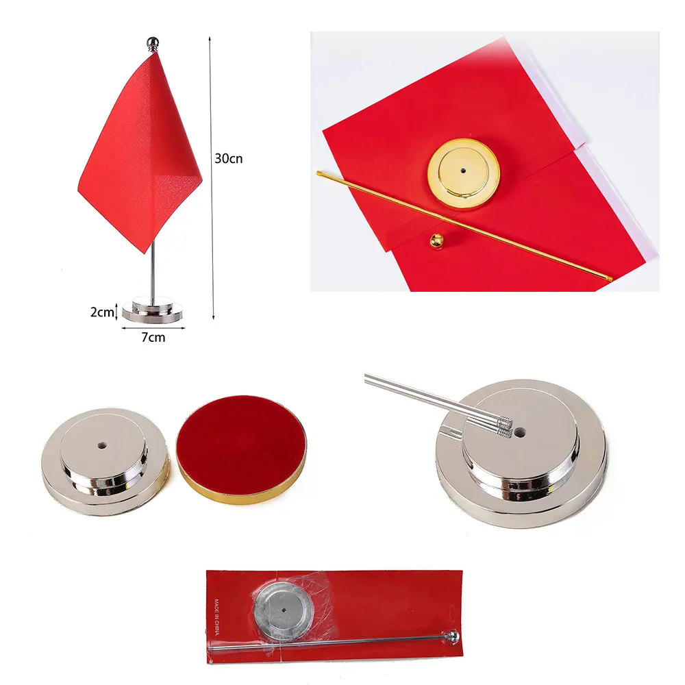 1-desk flagpole