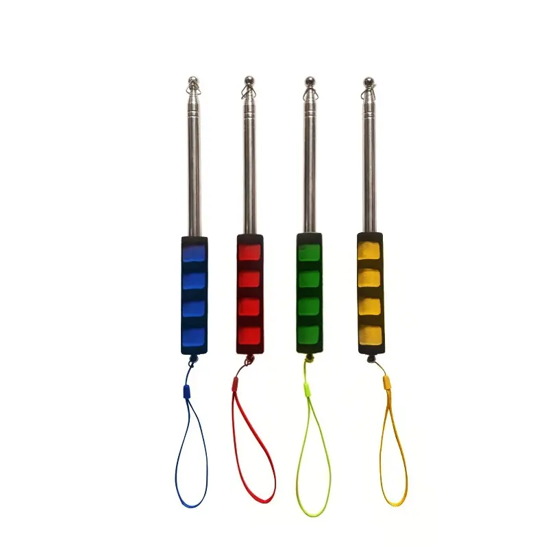 Hand-Held Stainless Steel Telescopic Flagpole