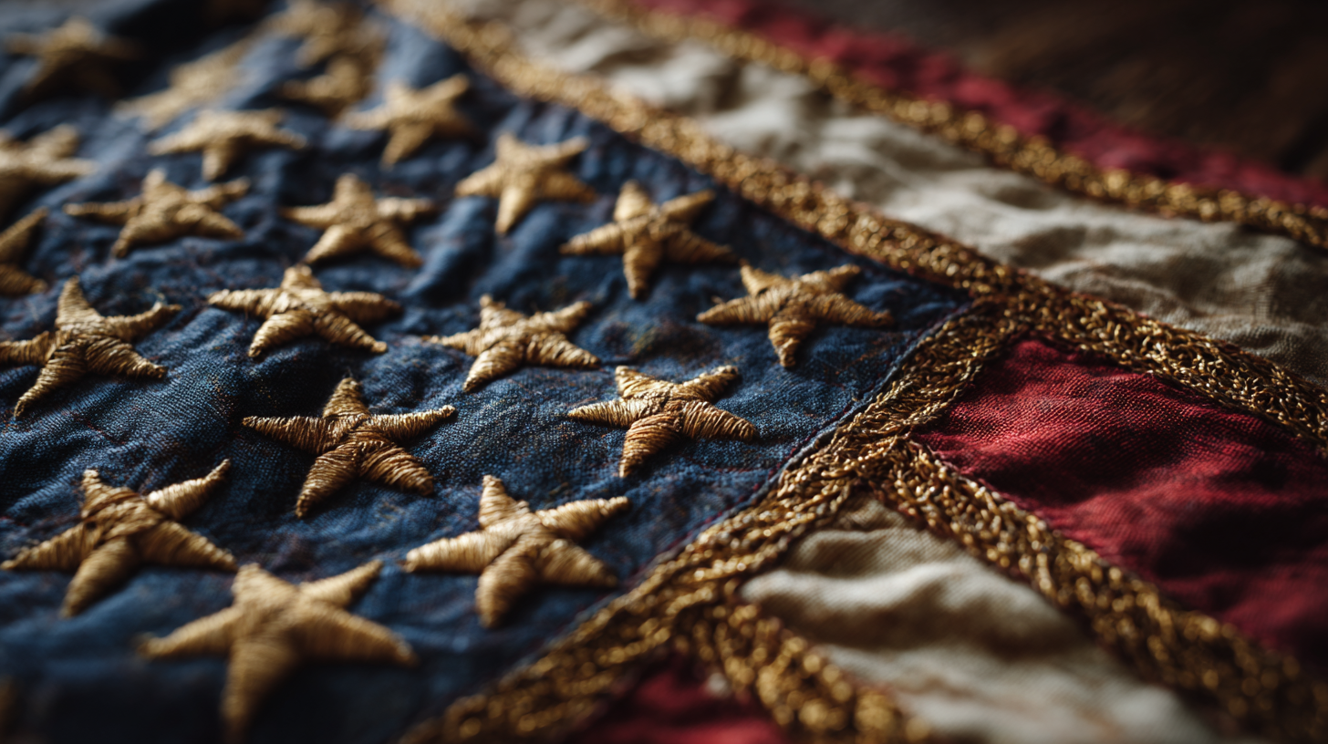 The Art and History Behind Embroidered Flags: A Stitch in Cultural Heritage