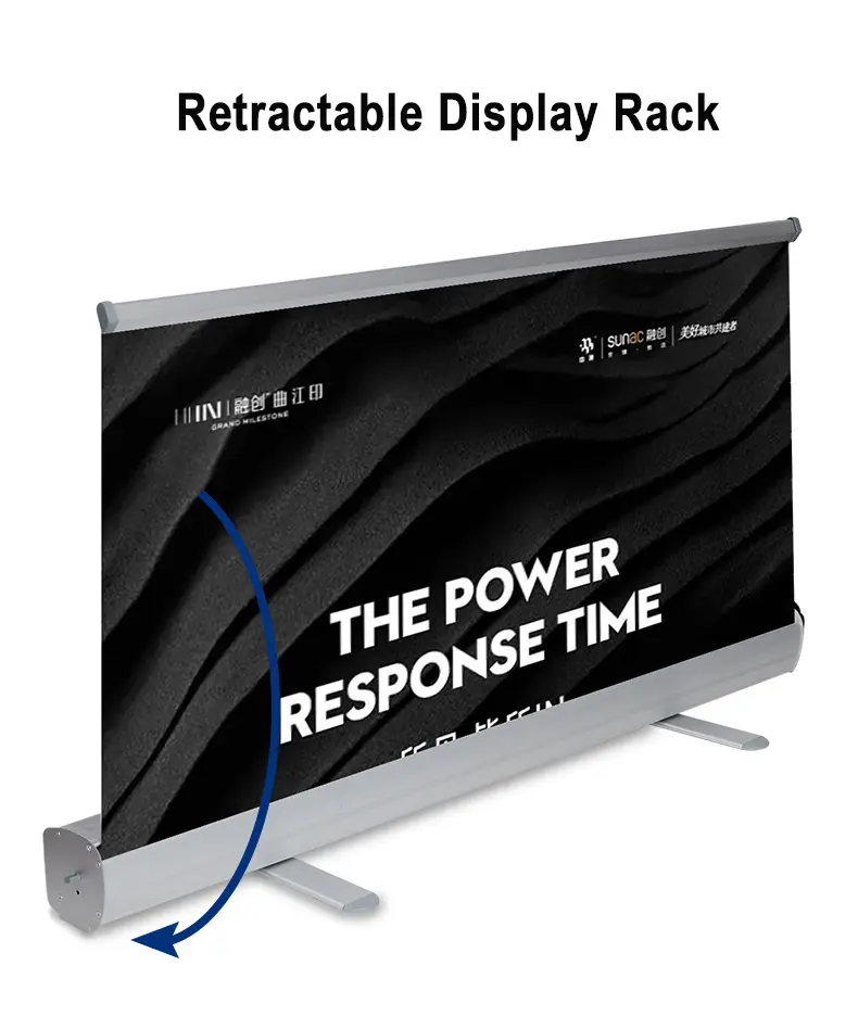roll up banner stand display 10