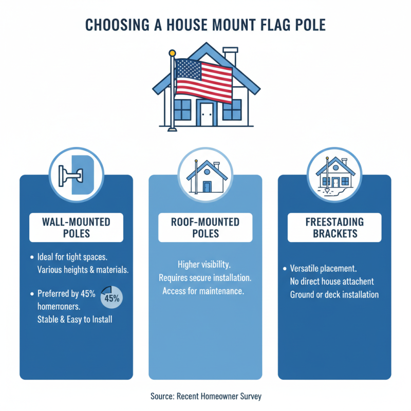 House Mount Flag Pole Options and How to Choose One?