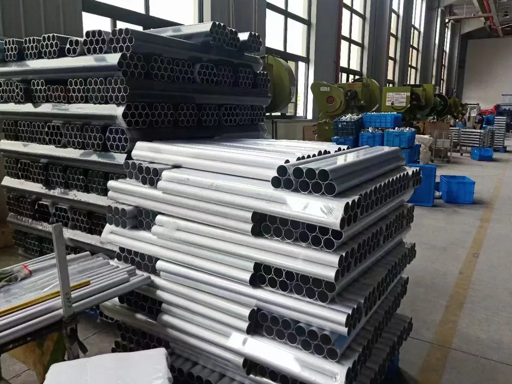 flag-pole-Advertising-exhibition-products-manufacturer-Pipe-workshop-2