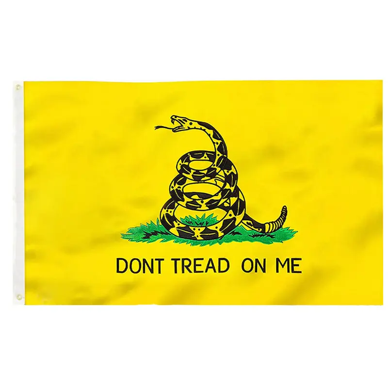 Oxford cloth American Gadsden flag