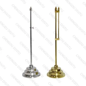 Customized luxury office desk flag pole for sale