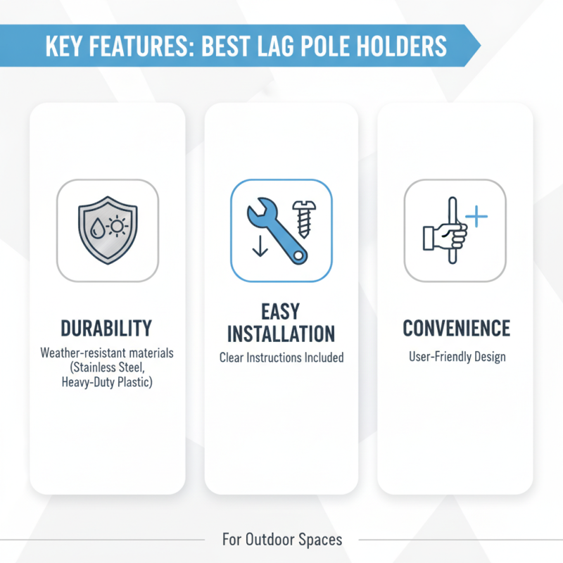 Best Lag Pole Holder For Outside to Enhance Your Outdoor Space?