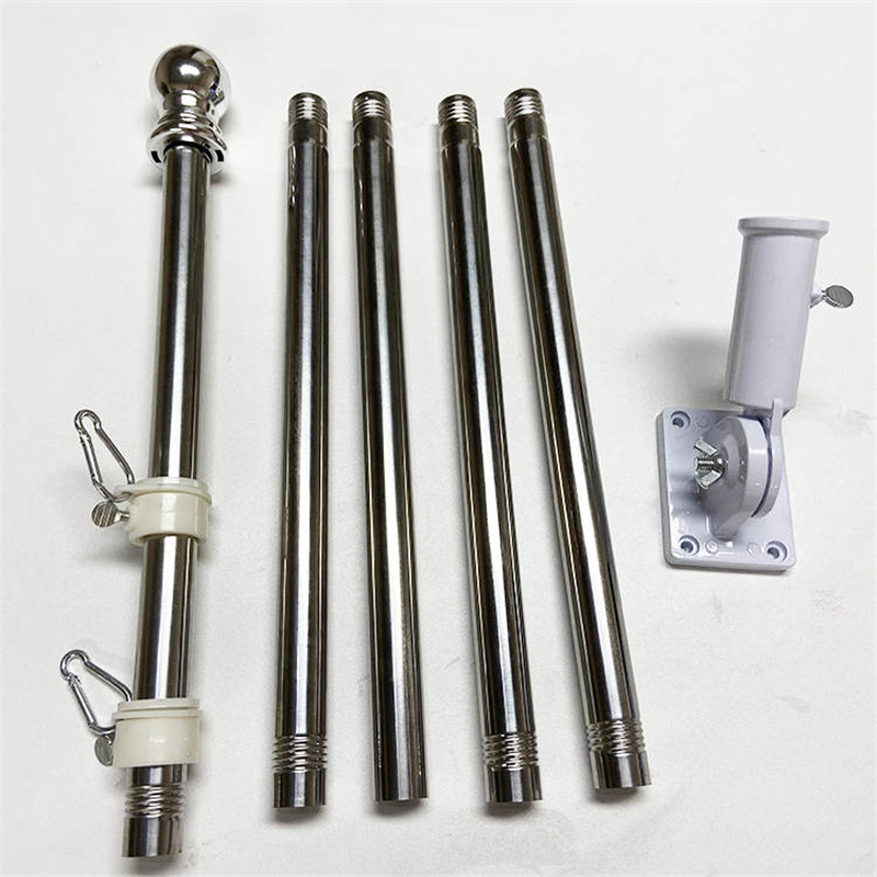 1-Stainless steel wall flagpole.jpg