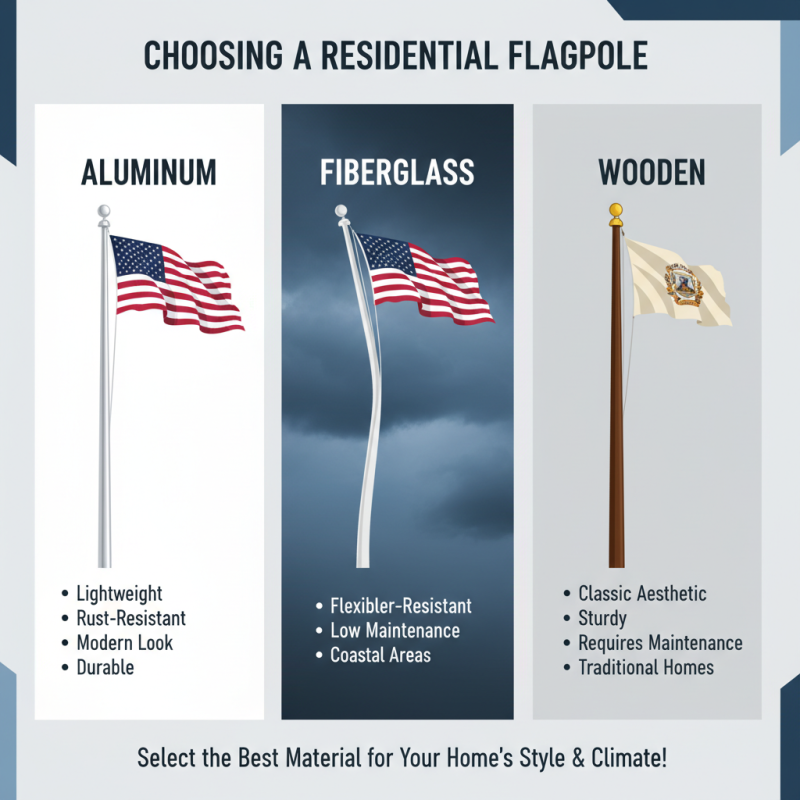 What are the Best Types of Flagpoles for Your Home?