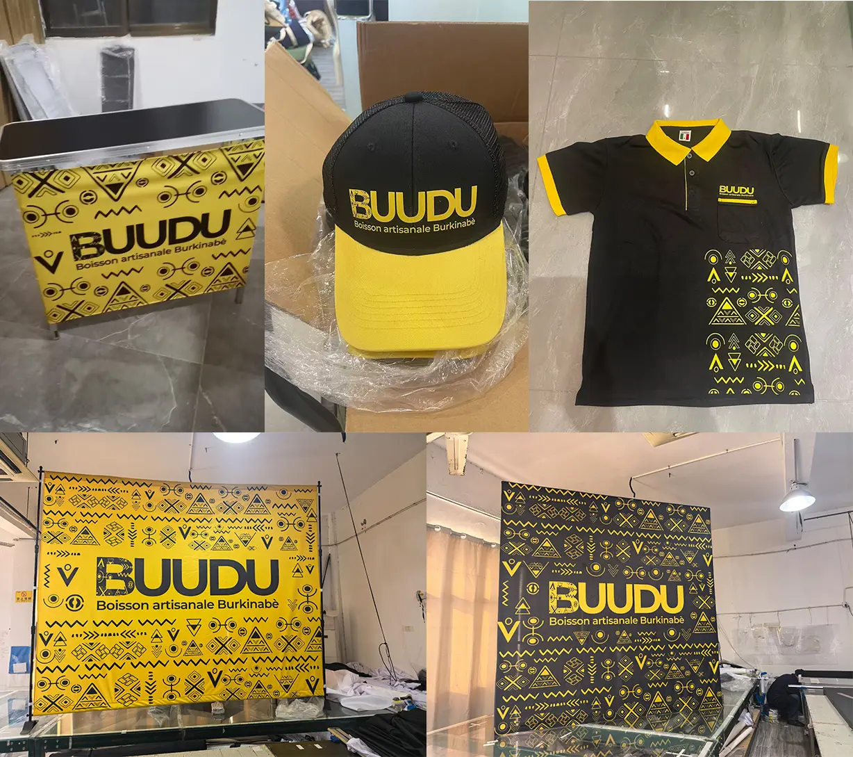 One-Stop Event Branding: How We Equipped the "Buudu" Campaign in Burkina Faso