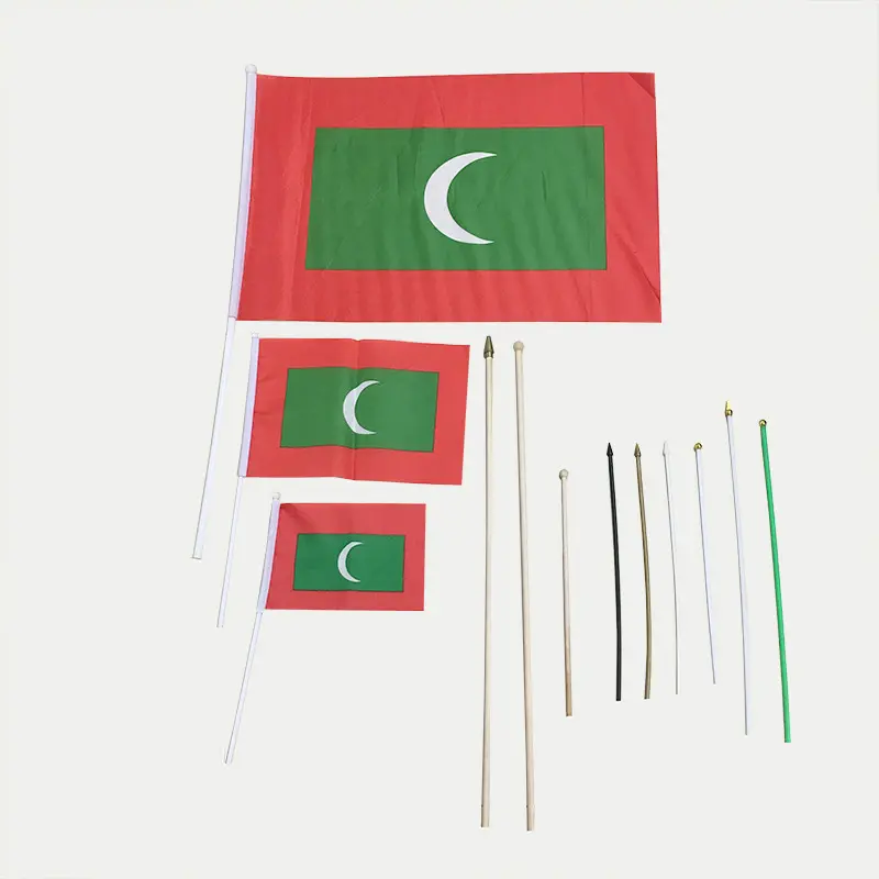 5-Country hand flags