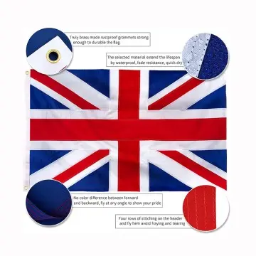 Oxford Union jack british country flag with stripes