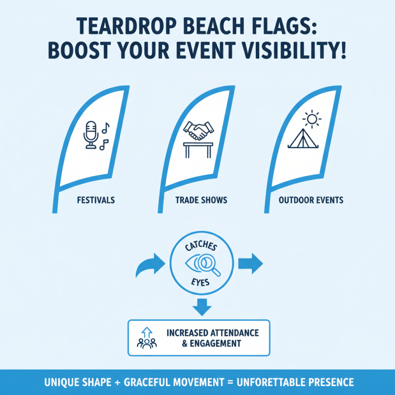 What is a Teardrop Beach Flag and How Can It Enhance Your Event Visibility