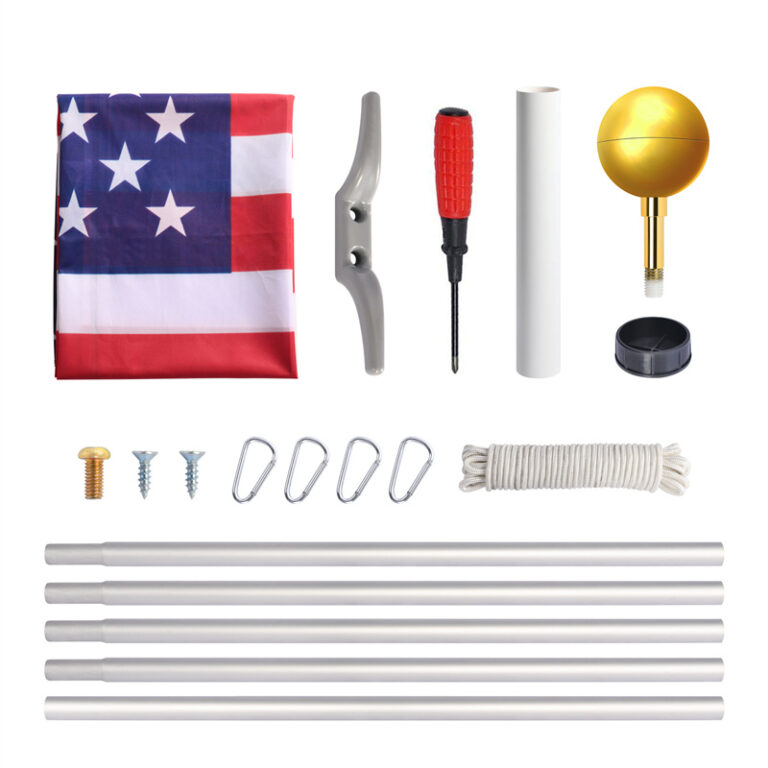 Heavy Duty Aluminum in Ground Flagpole