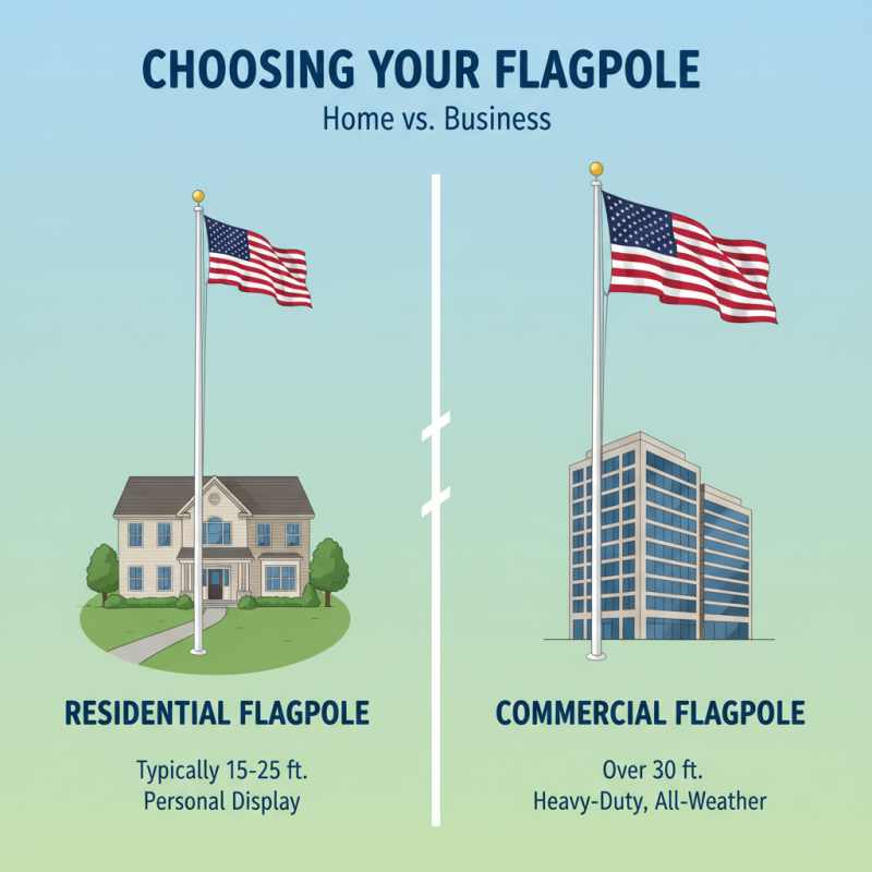 Why Choose the Right Flag Pole for Your Home or Business?