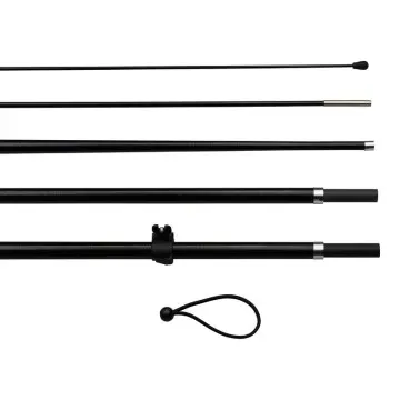 Custom double sided feather flags banners with fiberglass flagpole