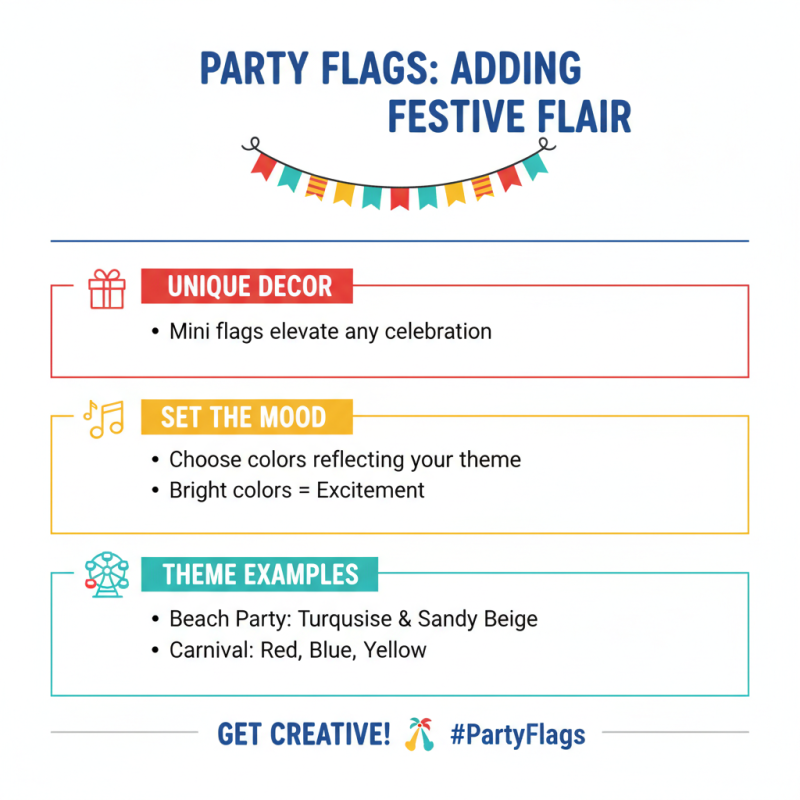 How to Make Mini Flags for Parties and Events?