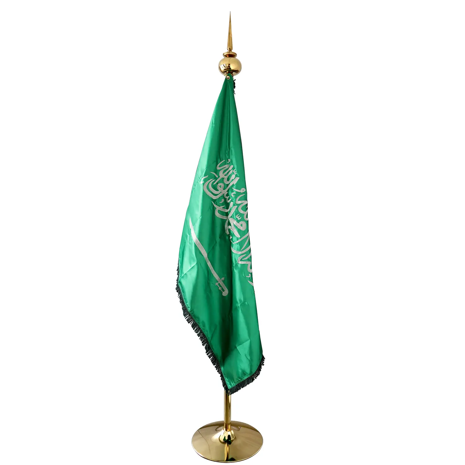 Newly developed indoor flagpole products for the Saudi Arabian market