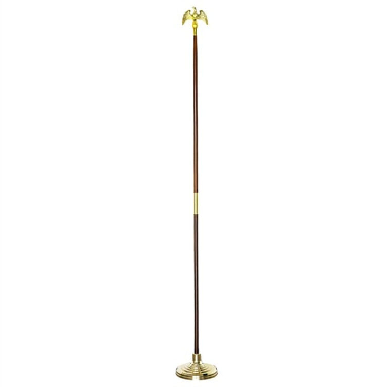 8ft-eagle-head-wooden-flag-pole-for-america-product