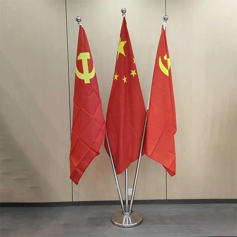 V-Shape Indoor Flagpole For Office (2).jpg