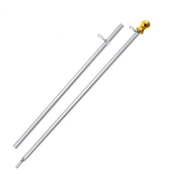 5ft 6ft Outdoor Aluminium Wall Mounted Flagpole