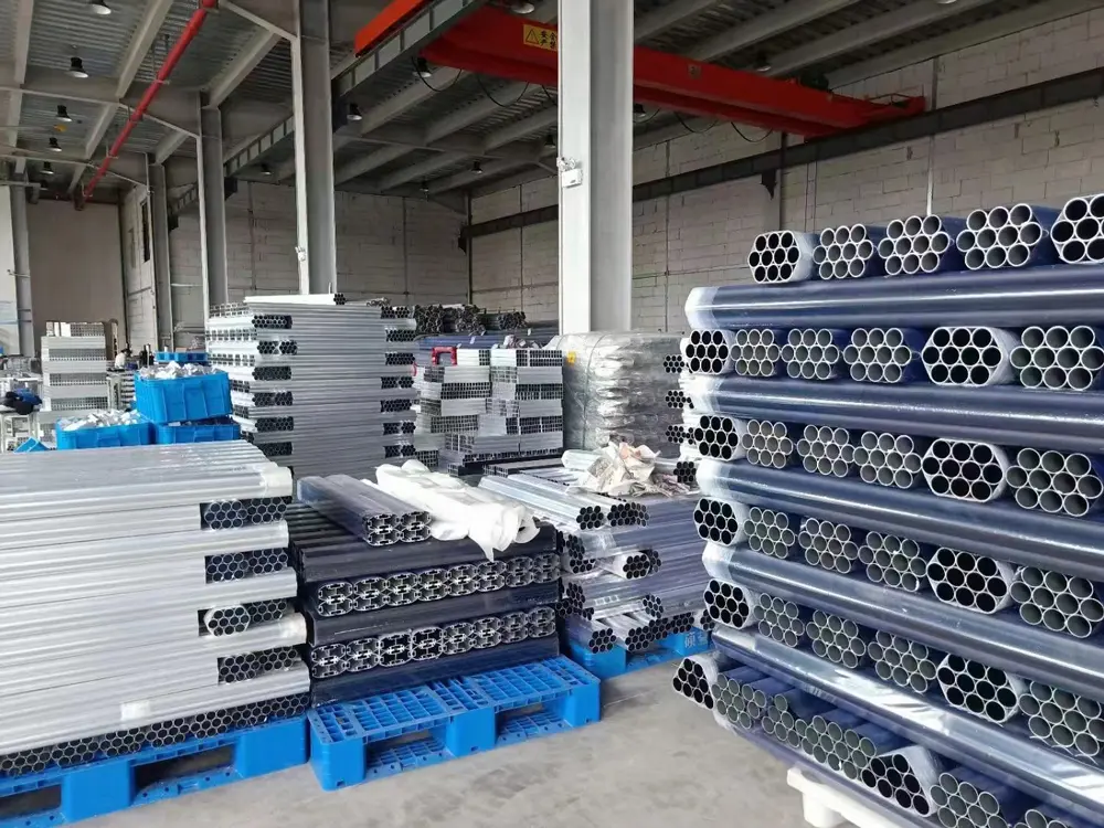 flag-pole-Advertising-exhibition-products-manufacturer-factory-Pipe-workshop