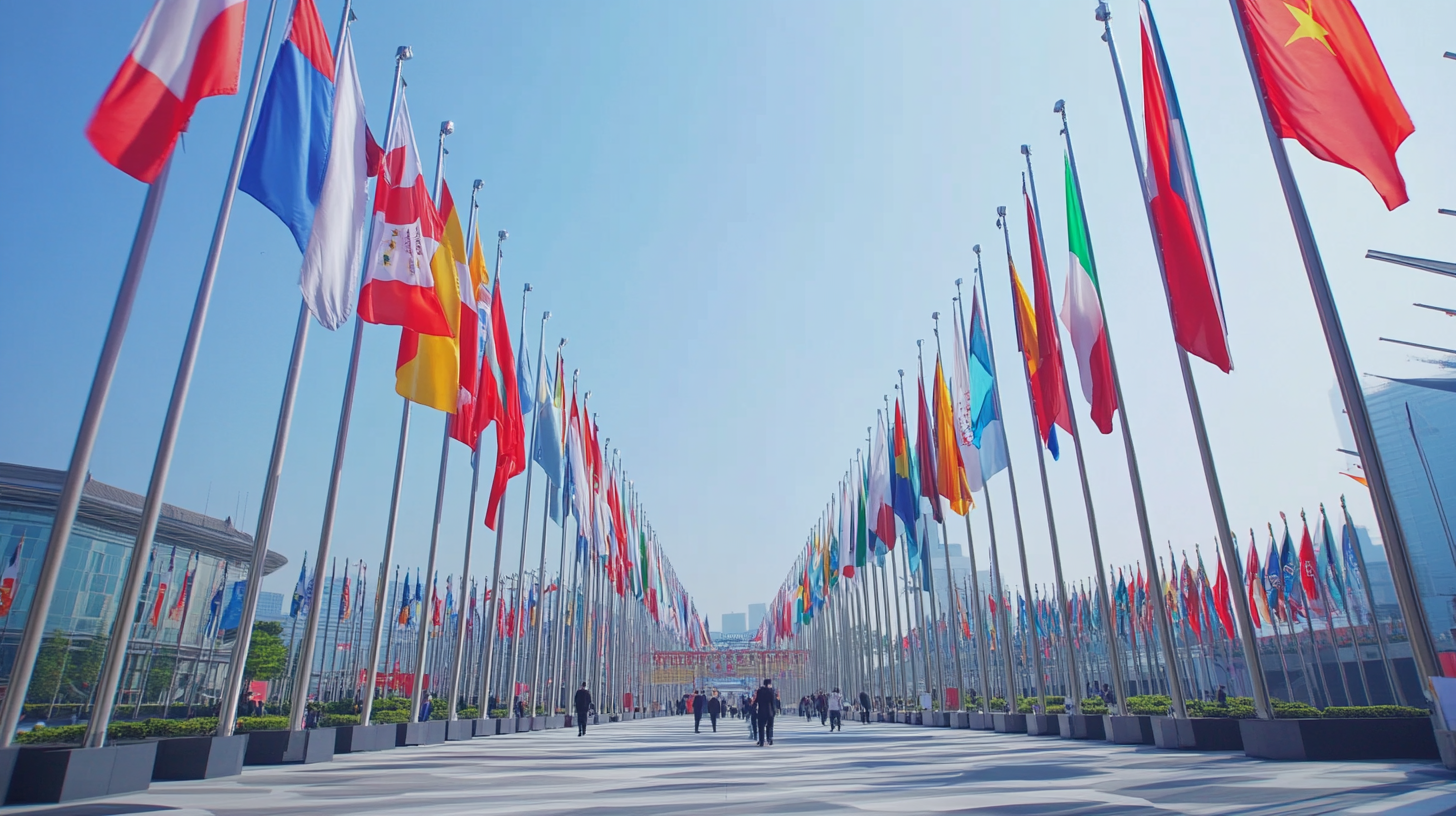 Unlocking Global Trade Opportunities with Polyester Flags at the 137th Canton Fair