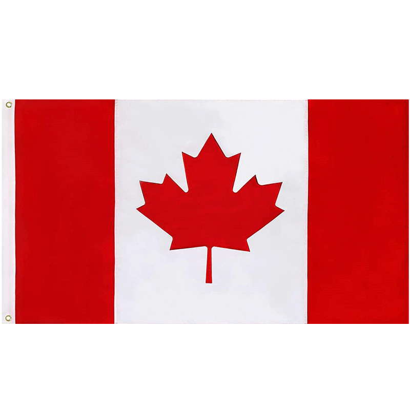 Premium Oxford Embroidered Marine Canada Flag