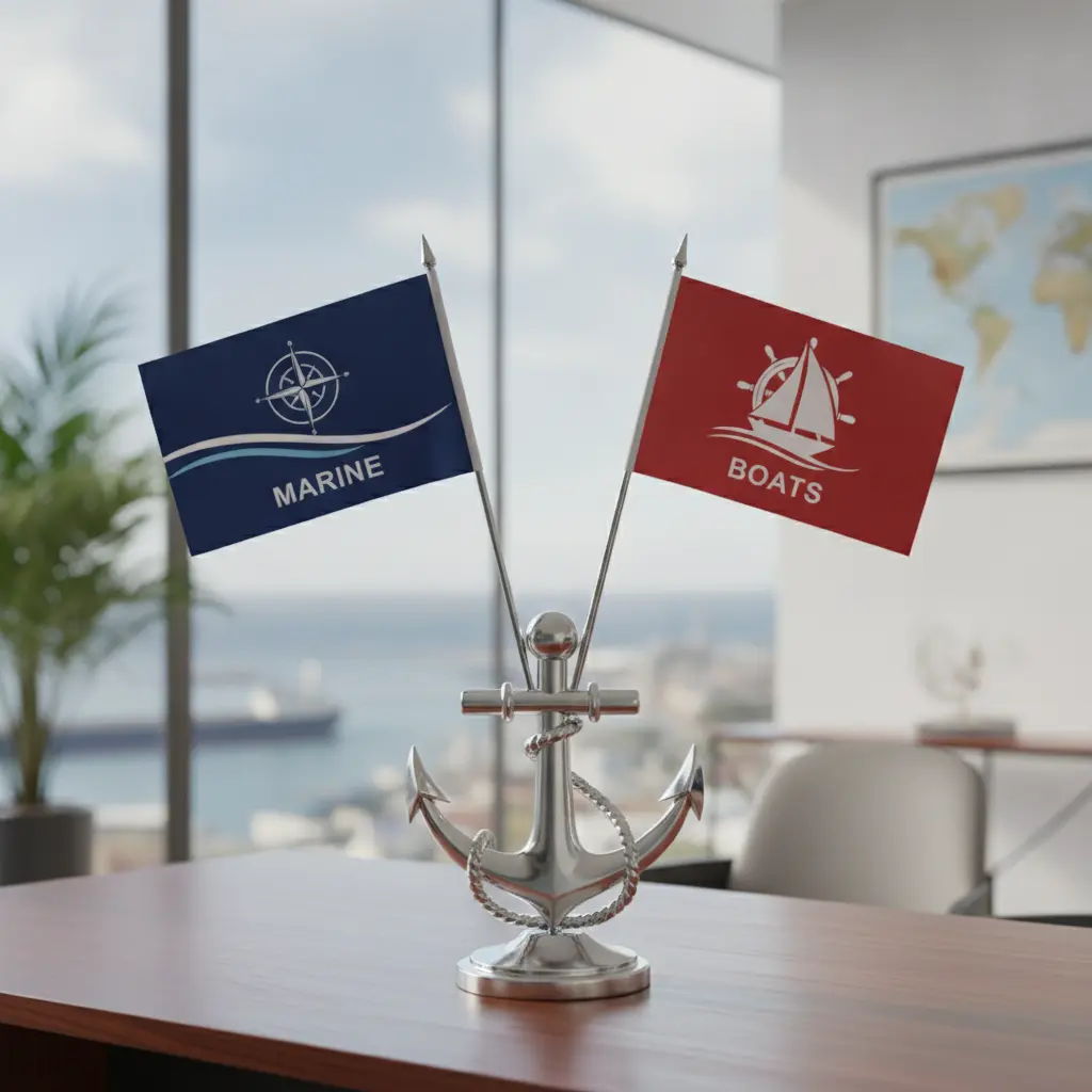 Office Flag Stand For Marine And Boats