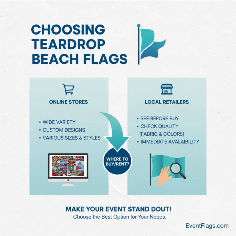 How to Choose the Best Teardrop Beach Flag for Your Event?