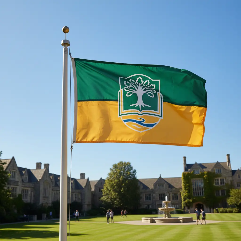 Custom Flag For School Campuses