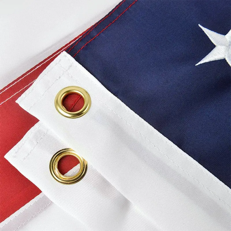 2-US Oxford cloth embroidery flag