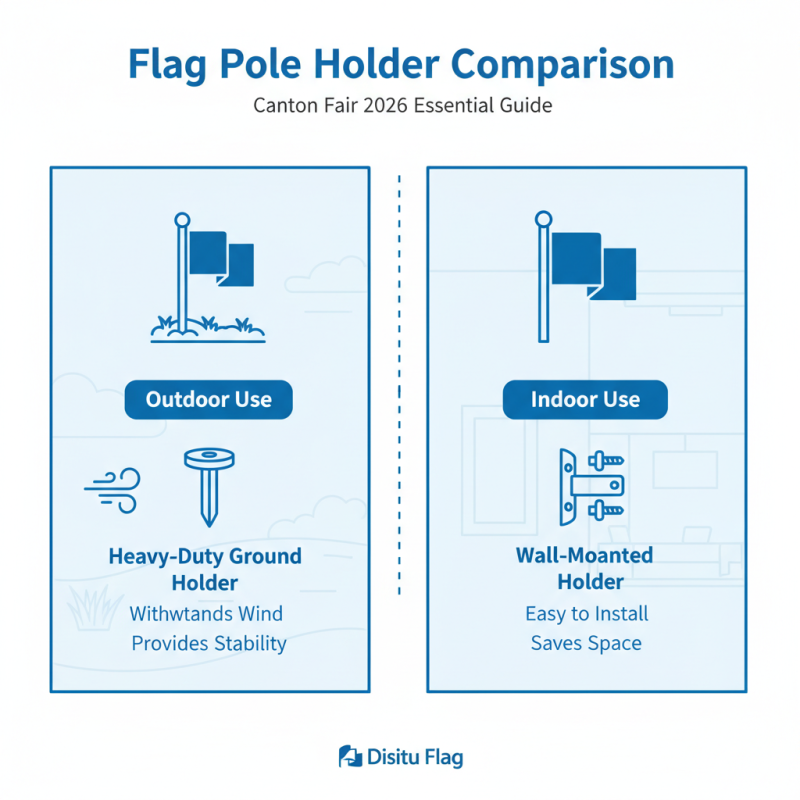 What is a Flag Pole Holder for 2026 Canton Fair Trading?