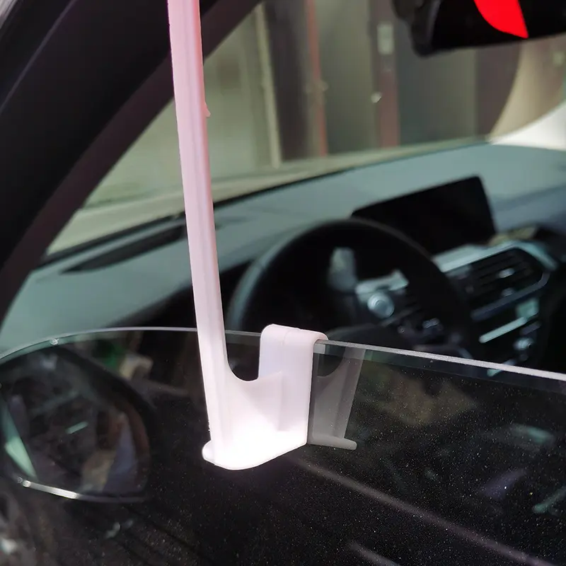 2-plastic car flag pole