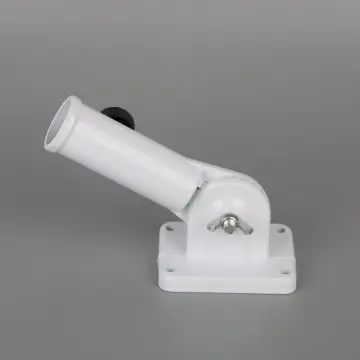 Adjustable Angle Wall Mount Aluminum Flagpole Bracket