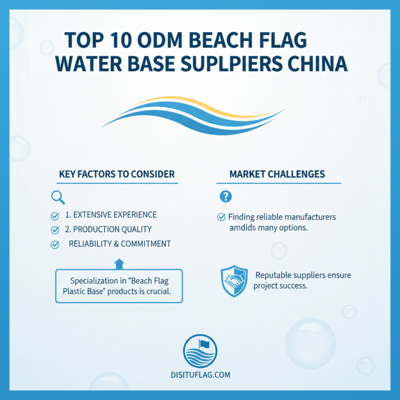 China Top 10 High Quality ODM Beach Flag Water Base Suppliers Guide?