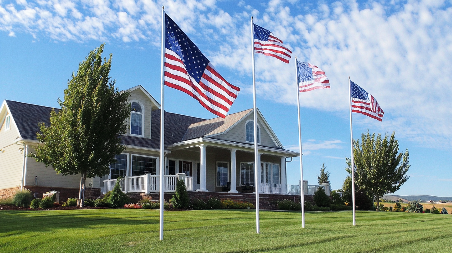 Transforming Properties A Comprehensive Guide to 5 Benefits of House Mount Flag Poles